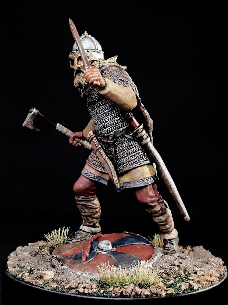 Valiant Miniatures Kit# 9753 Nordic Barbarian Warrior 