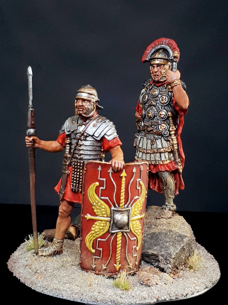 Legionary 60 mm Tin soldier figure Rome 