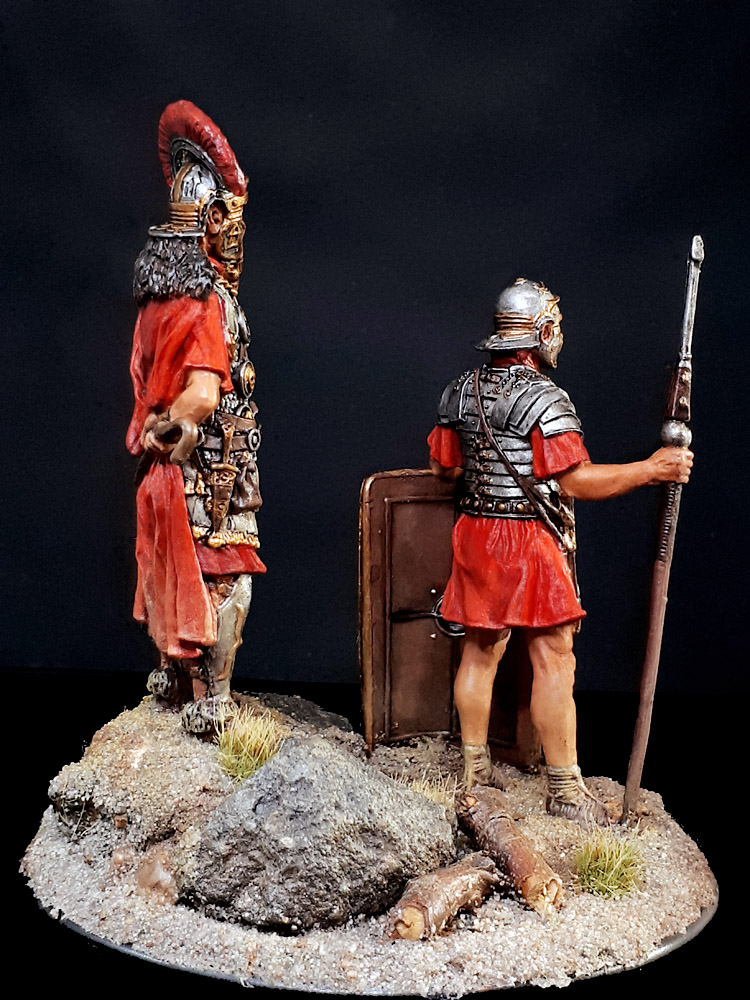 Roman Centurion and Legionnaire