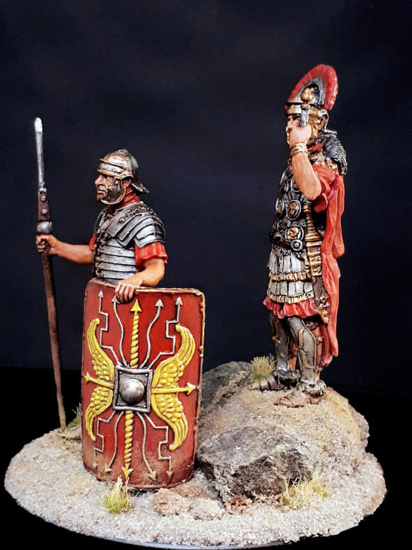 Roman Centurion and Legionnaire