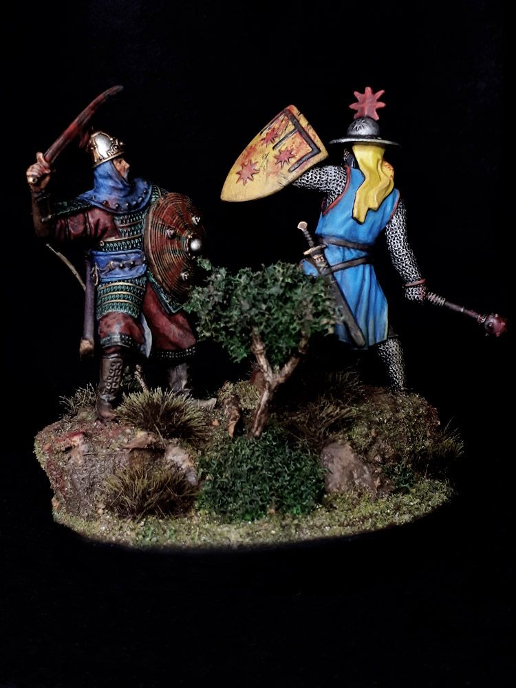 Silesian Knight and Mongol Warrior 1241