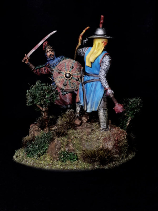 Silesian Knight and Mongol Warrior