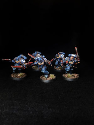 28mm Warhammer 40k Primaris Ultramarines Assault Intercessors Squad ...