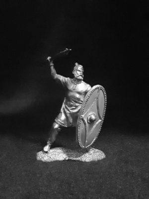 54mm Germanic Warrior with spear 9 AD