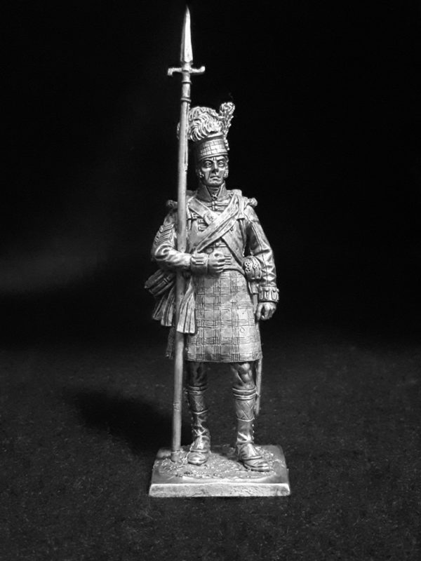 60mm Sergeant Scottish Line Infantry 1815