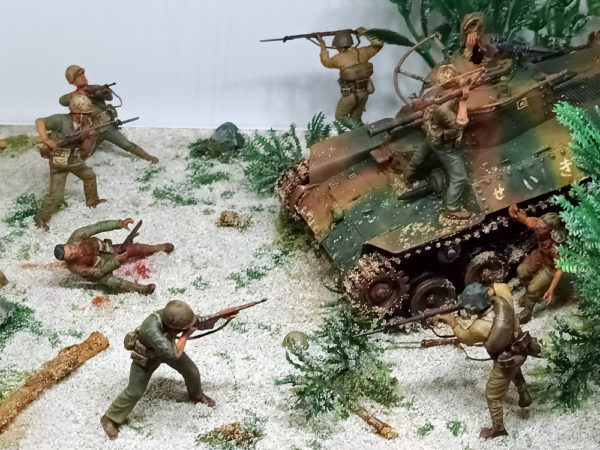 54mm Pacific Saipan 1944 Diorama - Image 6