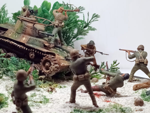 54mm Pacific Saipan 1944 Diorama - Image 5