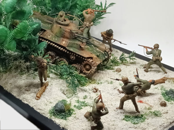 54mm Pacific Saipan 1944 Diorama - Image 4