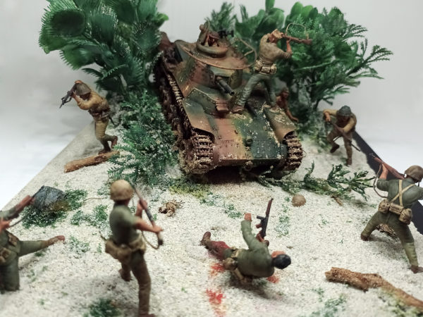 54mm Pacific Saipan 1944 Diorama - Image 2